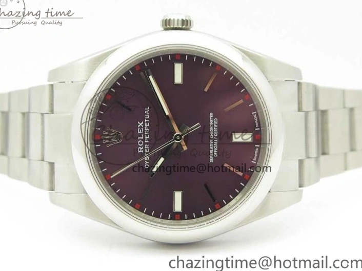 Perpetual A2836 on 1:1 Edition Oyster Bracelet Grape 39mm UBF Best Dial 114300 SS 1128